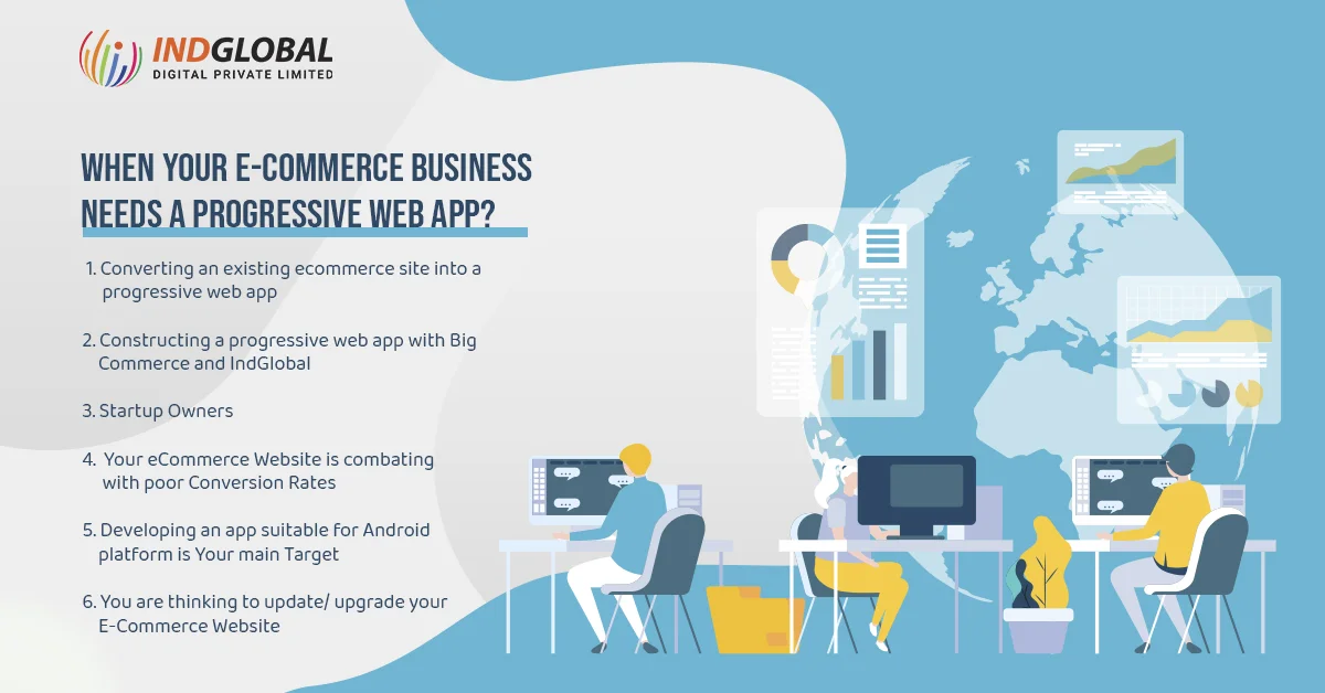 Cuando su negocio de comercio electrónico necesita una aplicación web progresiva