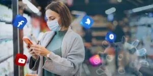 Social media COVID 19