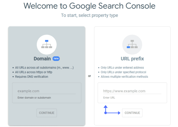 مرحبًا بك في Google Search Console