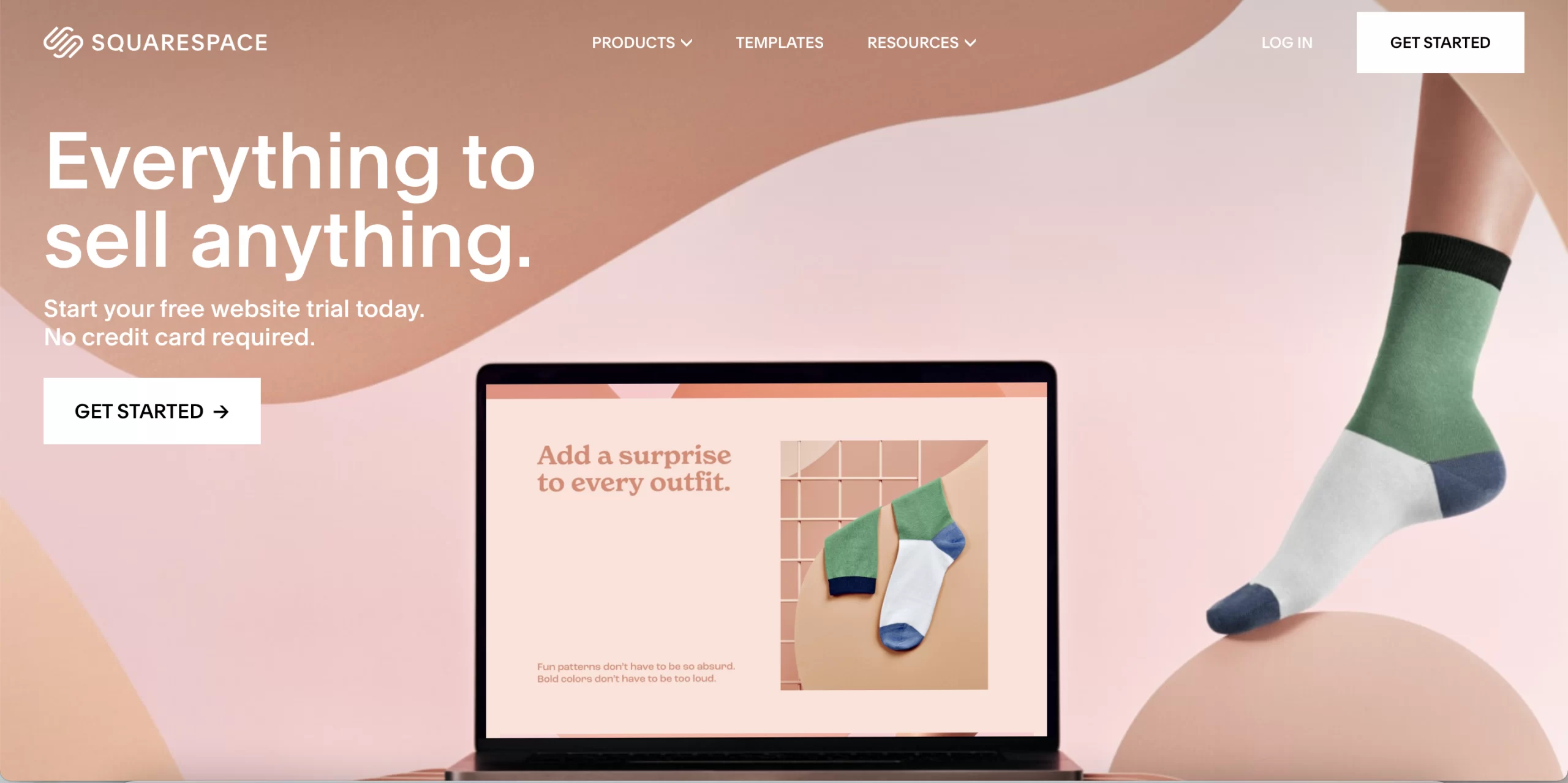 Лучший конструктор сайтов для SEO - Squarespace
