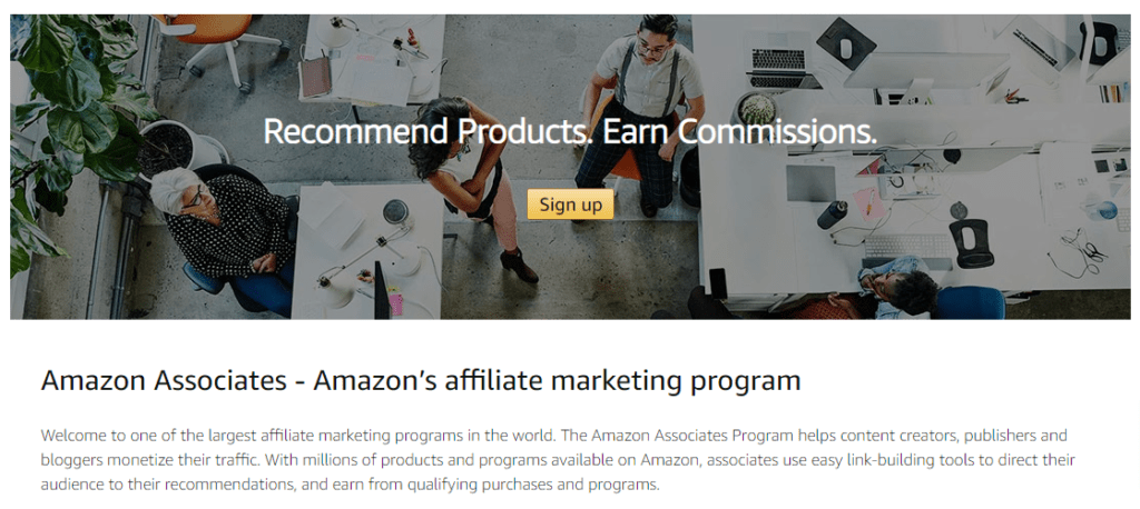 โปรแกรมพันธมิตร Amazon Associates