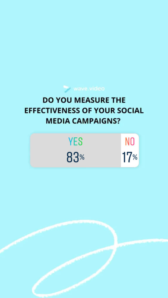 пример опроса в инстаграме