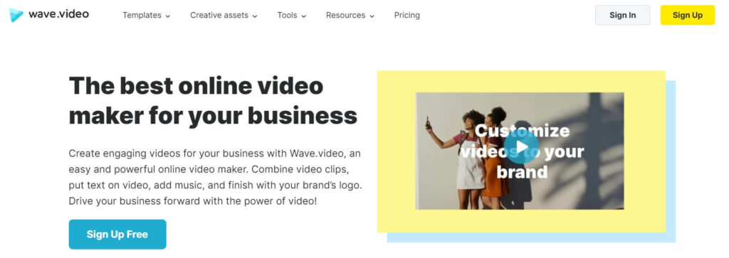 Wave.video Çevrimiçi Video Yapıcı