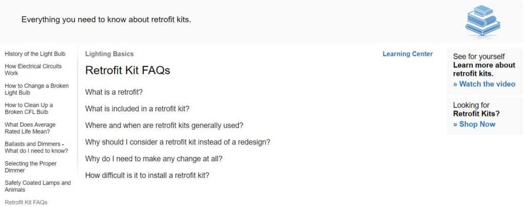 SSS örneği - müşteri hizmetleri videoları