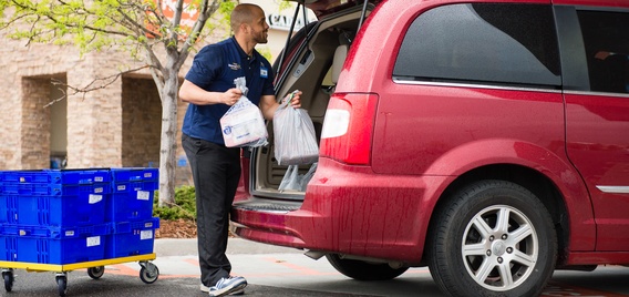 ウォルマート食料品ピックアップ