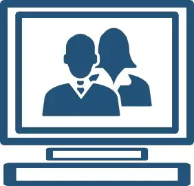 コンピューターの人々のグラフィック