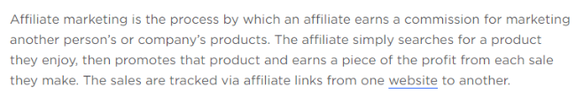 ไอเดียเว็บไซต์ Affiliate Marketing