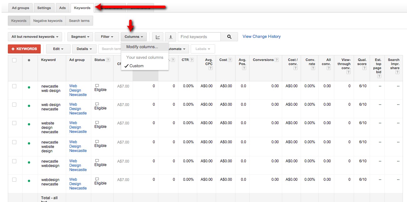 36-Gestion-de-campagne-–-Google-AdWords-Modifier-les-colonnes