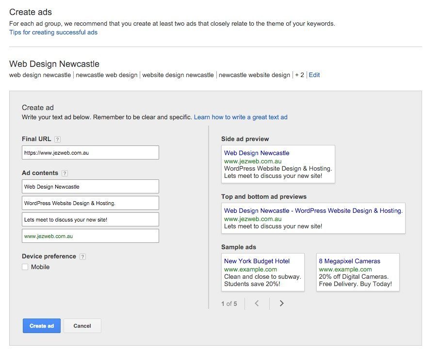 25-Gestion-de-campagne-–-Google-AdWords-Le-titre-de-l'annonce-est-le-mot-clé-principal-puis-les-descriptions-d'appel-à-l'action