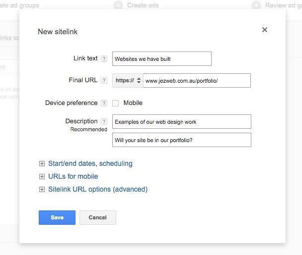 16-Gestion-de-campagne-–-Google-AdWords-Ajouter-des-liens-de-site-pour-vos-pages-principales-comme-des-services-ou-des-catégories-de-produits