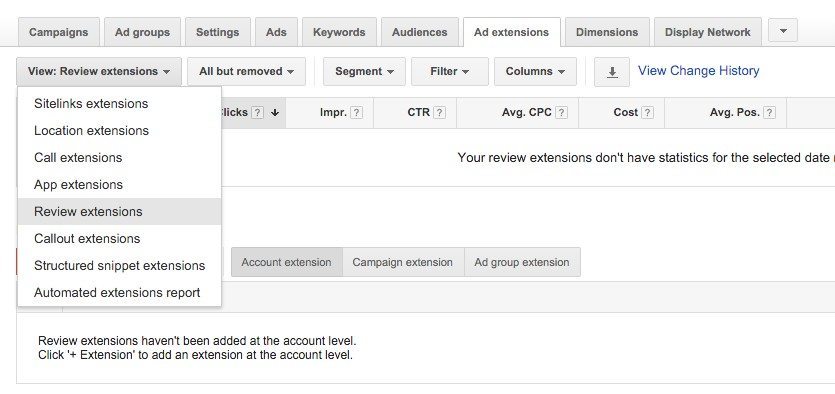 61-Gestion-de-campagne-–-Google-AdWords-Select-Review-Extensions