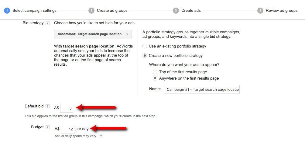 09-Gestion-de-campagne-–-Google-AdWords-Définir-une-enchère-par-défaut-et-un-budget-quotidien