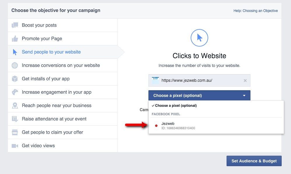 24-Adverts-Manager-Choose-the-pixel-tracking-code