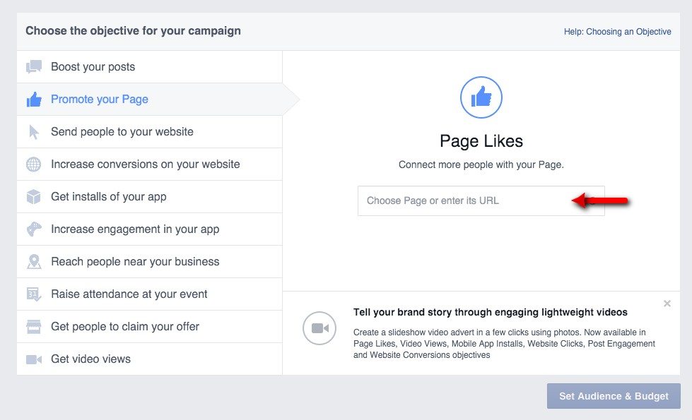 03-Adverts-Manager-Choisissez-votre-page-a-promouvoir