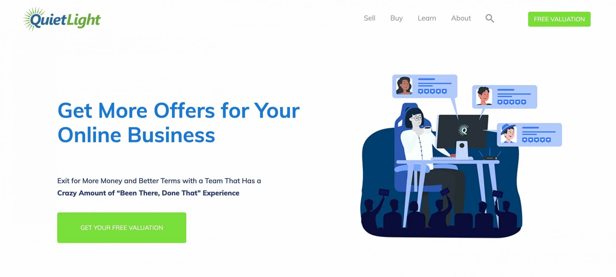 Las 10 mejores plataformas para comprar y vender sitios web de comercio electrónico 9 QuietLight Brokerage to sell or buy ecommerce sites