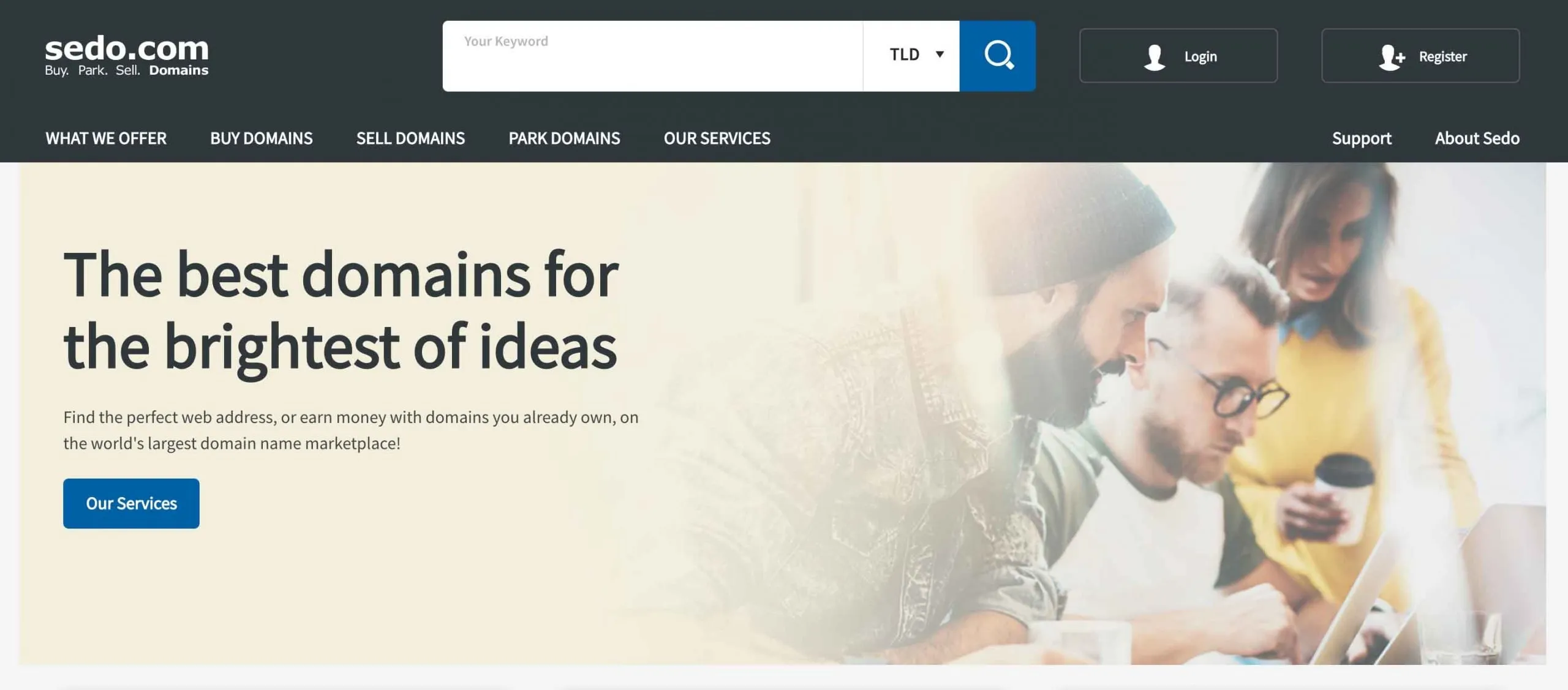 Las 10 mejores plataformas para comprar y vender sitios web de comercio electrónico 12 Sedo Marketplace to buy sell domains