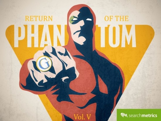 Searchmetrics - Google Phantom 5 更新