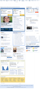 Página inicial do Bankrate 2012