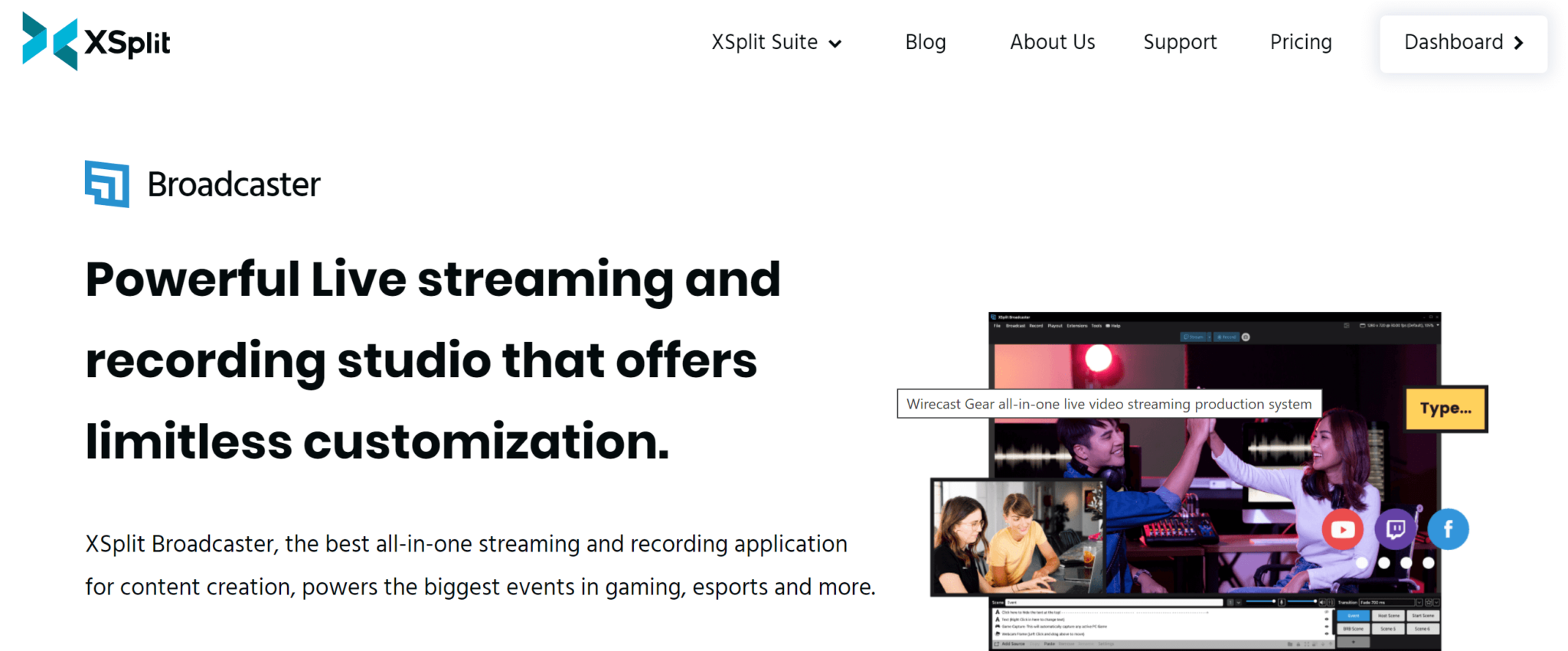 Diffuseur XSplit - Alternatives OBS