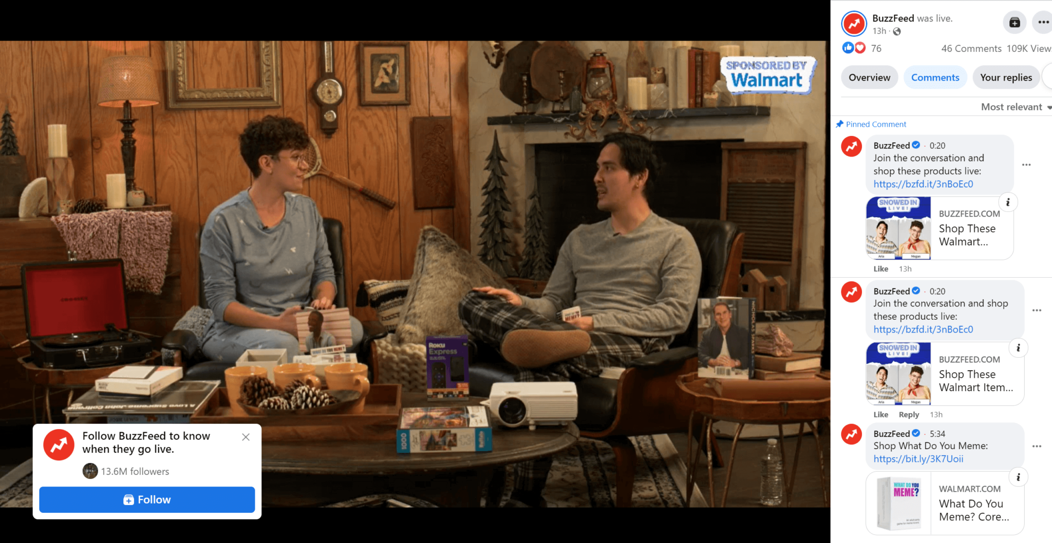 BuzzFeed in diretta streaming