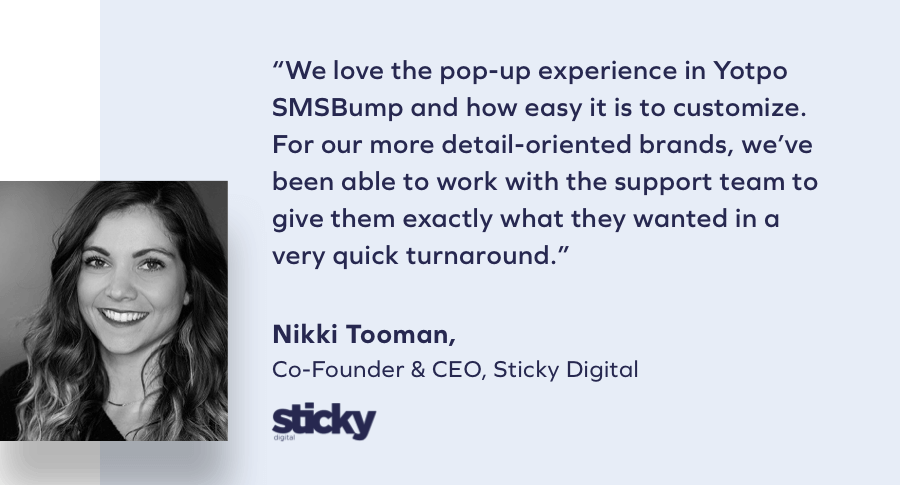 Citazione di Nikki Tooman di Sticky Digital