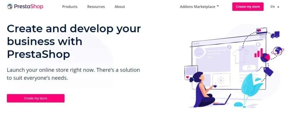 PrestaShop - B2B eCommerce platform