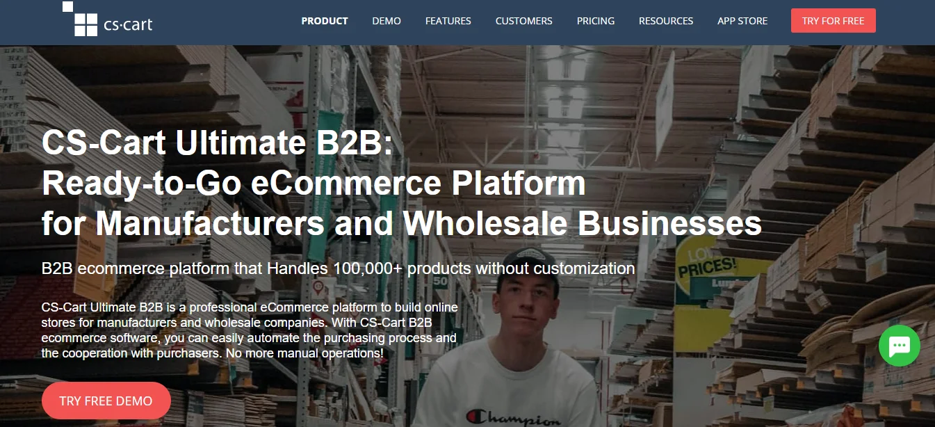 CS-cart - B2B eCommerce Platform