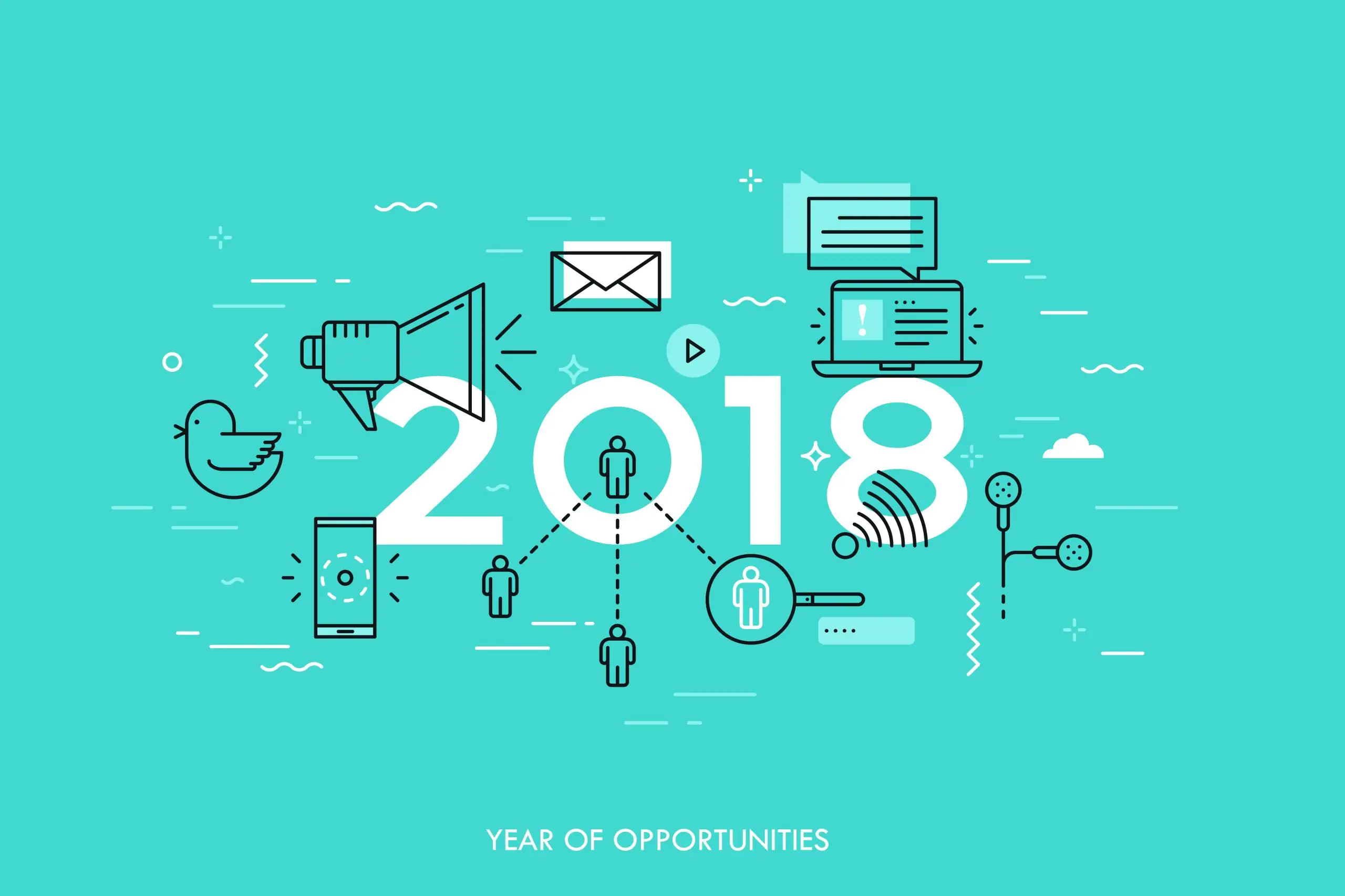 Services financiers des médias sociaux 2018