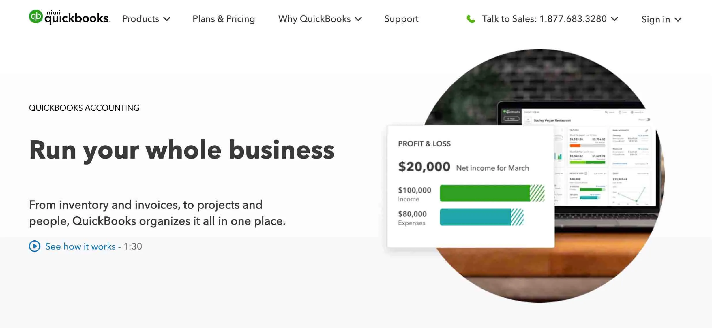 Quickbooks - Best accounting software