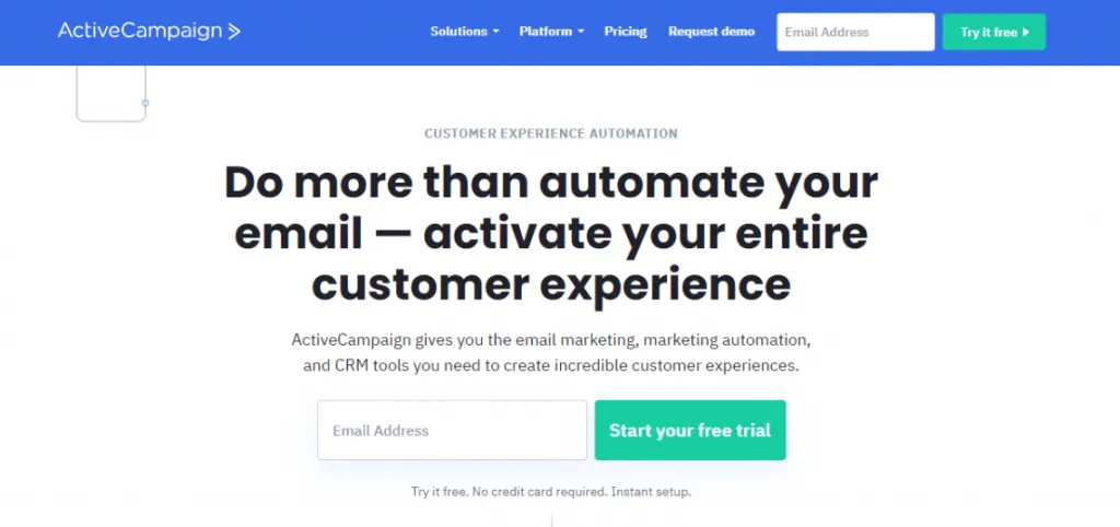 ActiveCampaign - Best email newsletter service