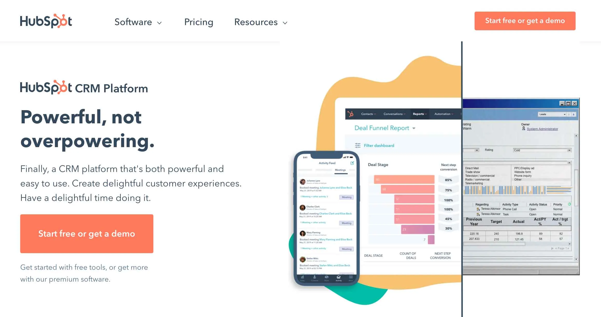 小型企业的最佳帮助台软件 3 Hubspot - help desk software
