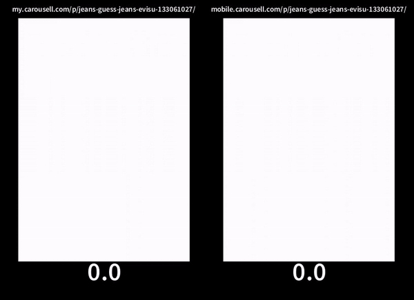 Carousel - 페이지 로드 애니메이션 전후