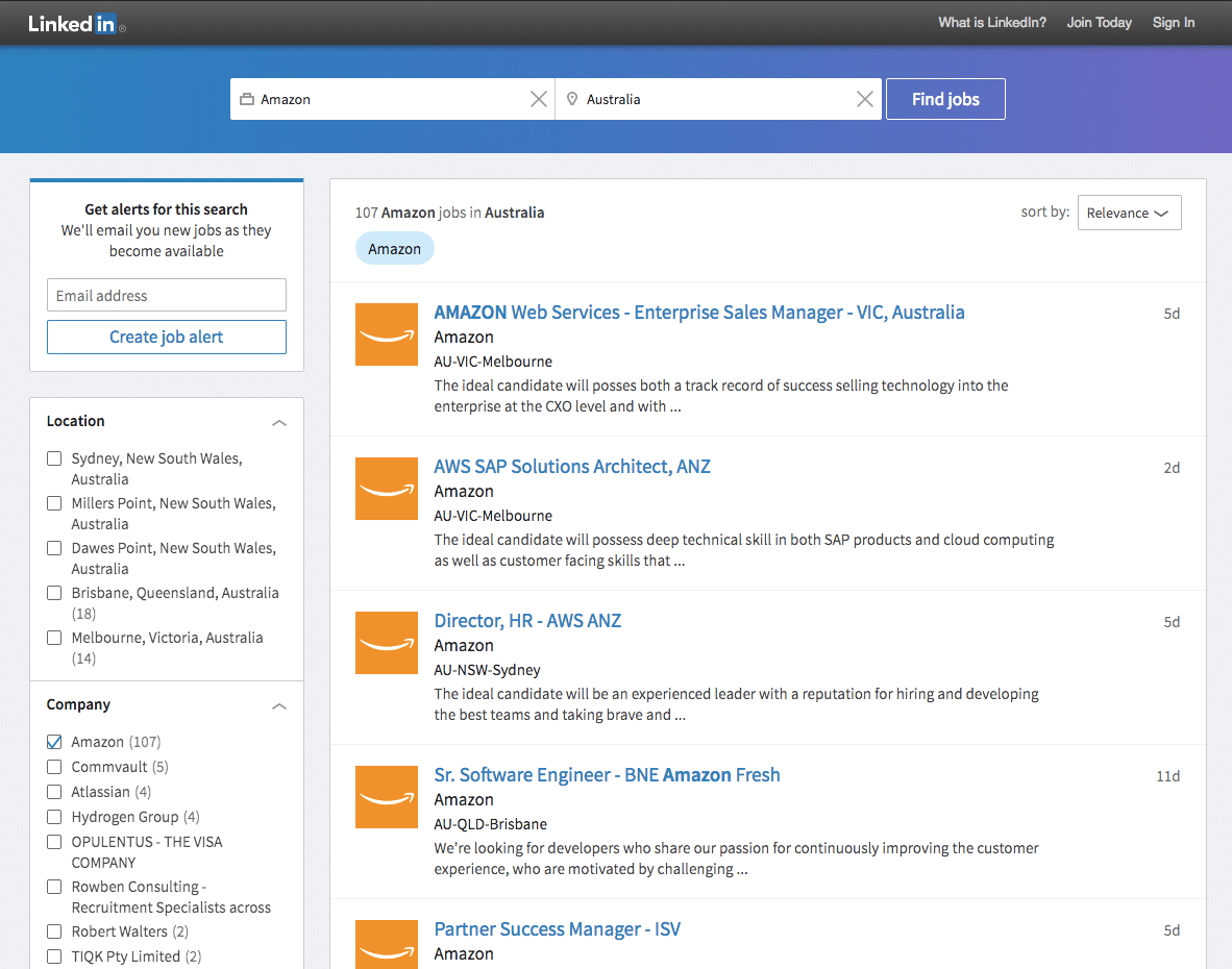 amazon-jobs-in-오스트레일리아