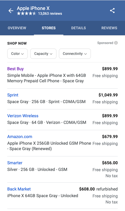 Panel wiedzy-Menu-sklepy-iphone-x