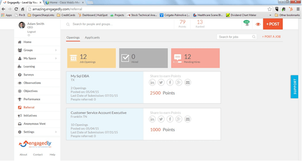 Engagierte Software zur Mitarbeiterbindung