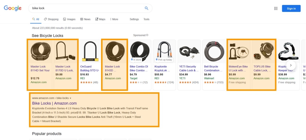 亞馬遜購物廣告-美國