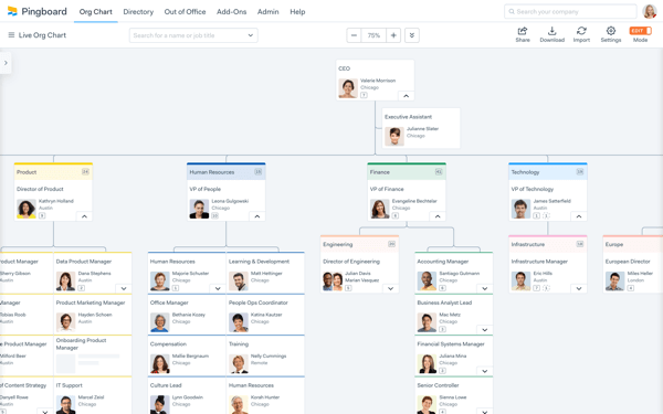 Программное обеспечение для пингборда