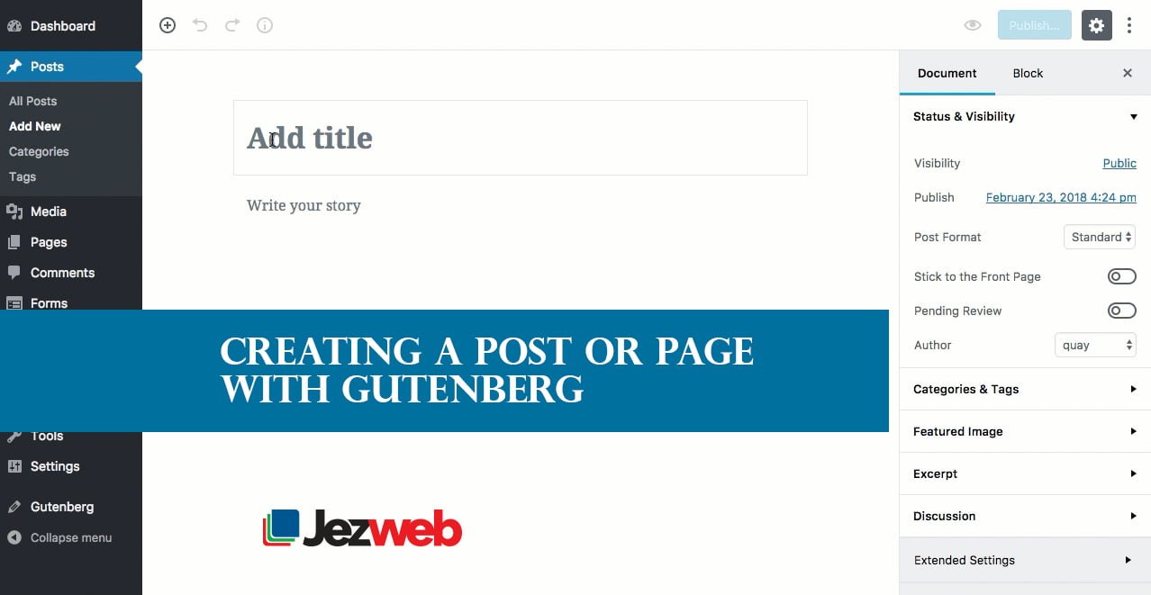 À quoi s'attendre avec WordPress 5.0 - WordPress 5.0