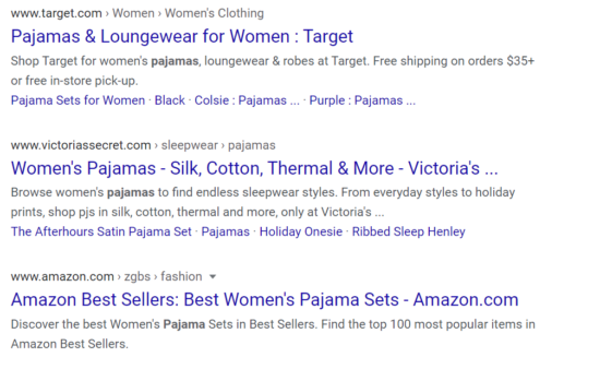 Gambar Pencarian Target di Google