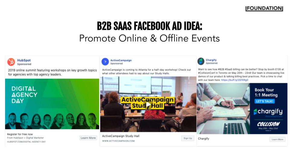 B2BSaaSFacebook広告イベント