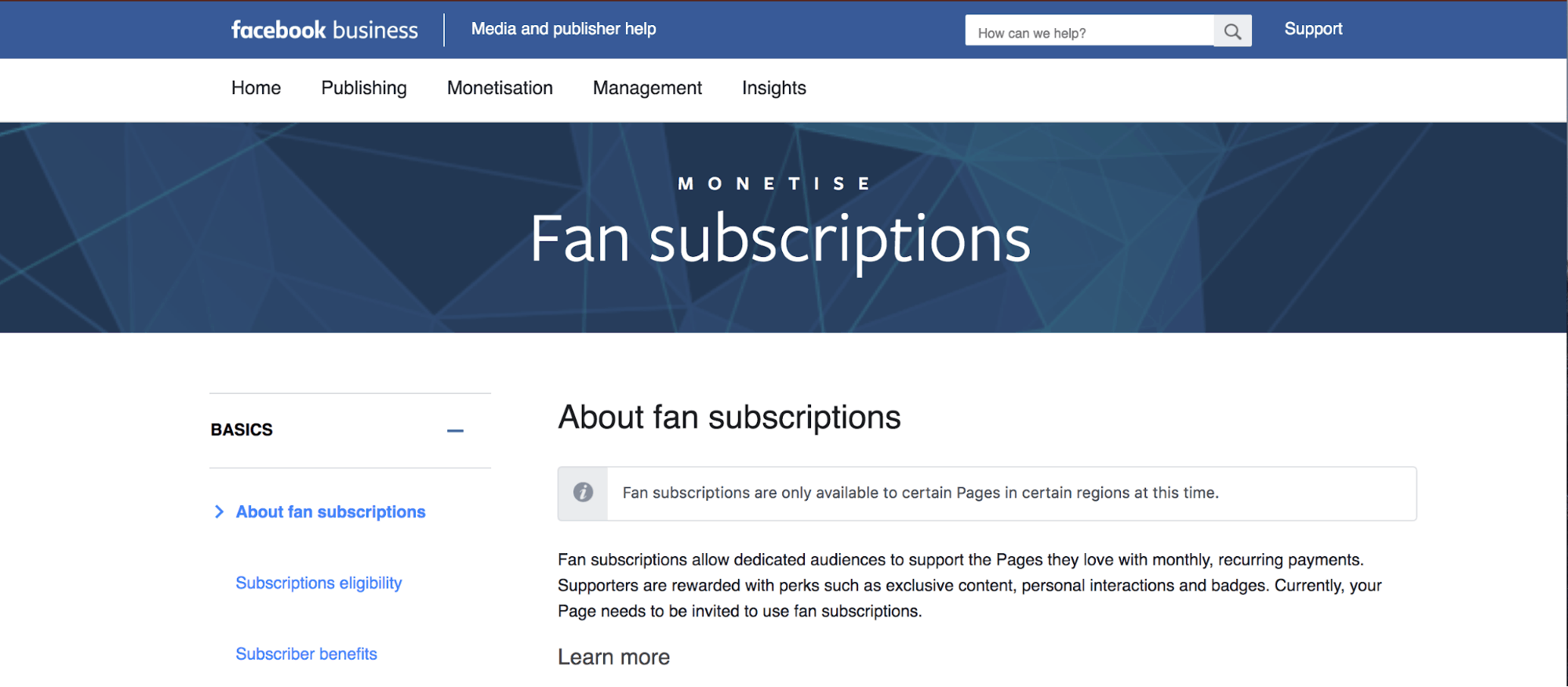 ทางเลือก Patreon - Facebook