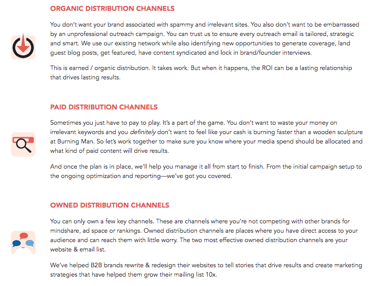 拥有的、付费的、有机的分销渠道定义