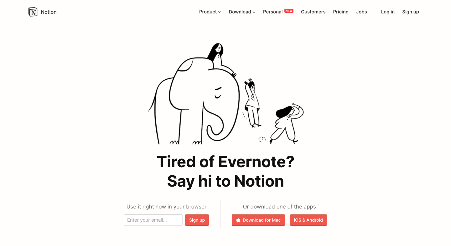 pojęcie a evernote