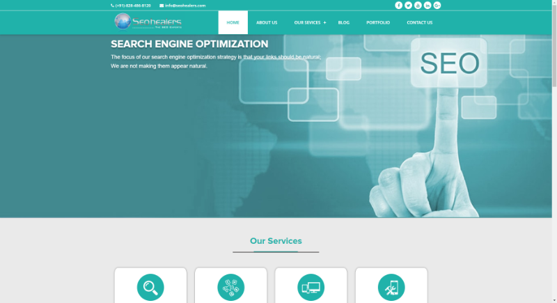 インドのモハリにあるseohealersseo会社