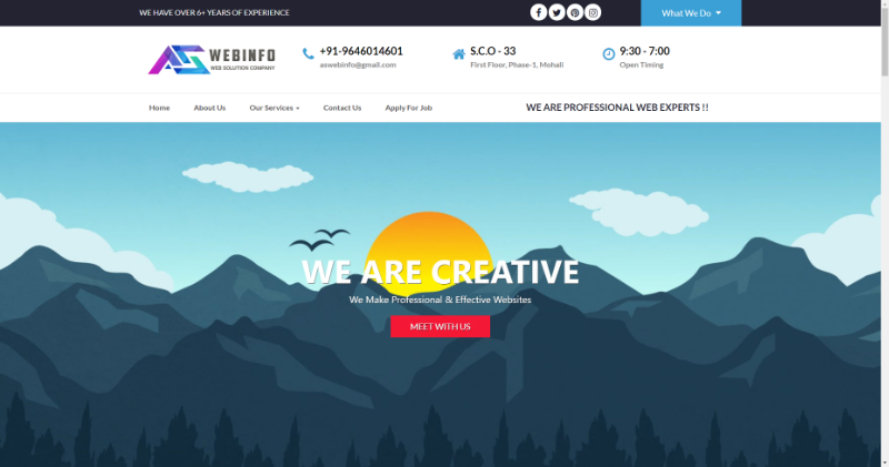 インドのモハリにあるウェブ情報seo会社として