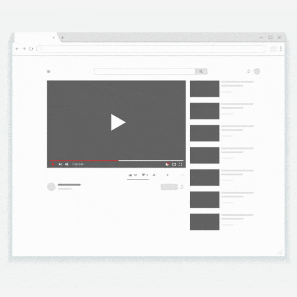 niestandardowy gif dla tego bloga z adnotacjami na YouTube