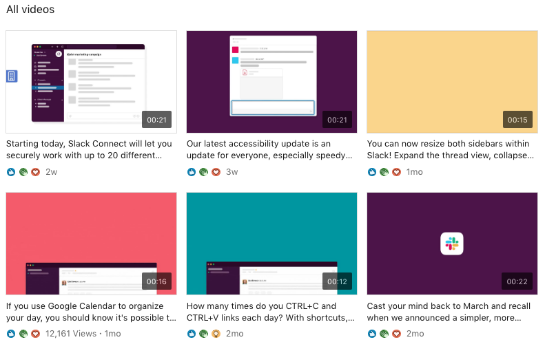 Kanał YouTube Slacka