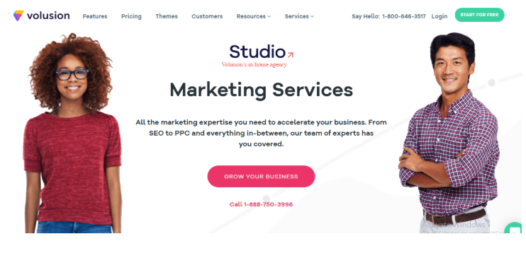 Servizio di Volusion Marketing