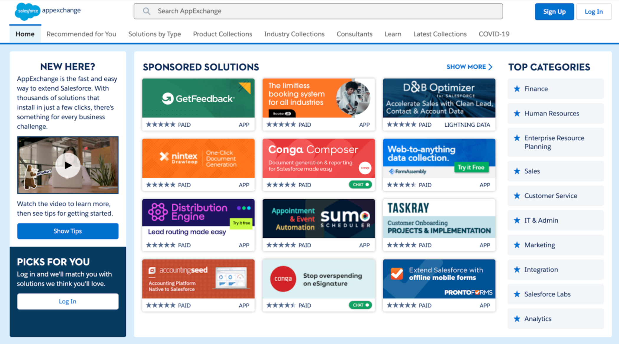 Wymiana aplikacji Salesforce