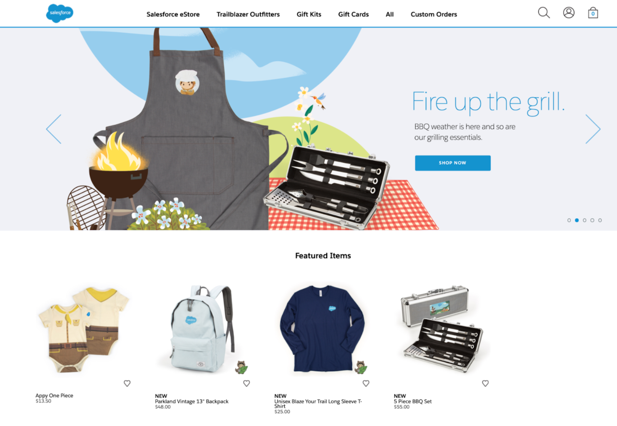 Sklep internetowy Salesforce